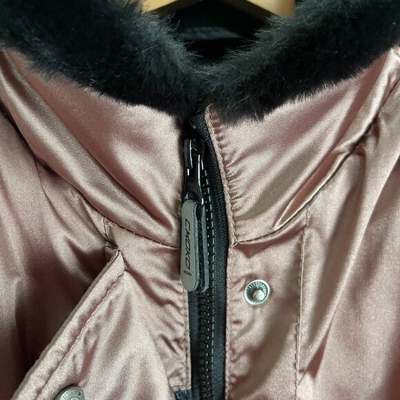 Choko Design Women Jacket Size L Whisper Thermolite Metallic Y2K Winter Snow Ski - Picture 12 of 16